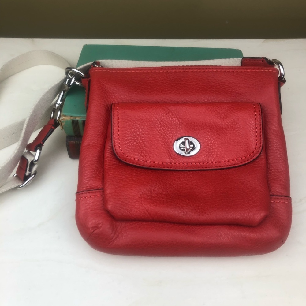Vegan leather crossbody purse